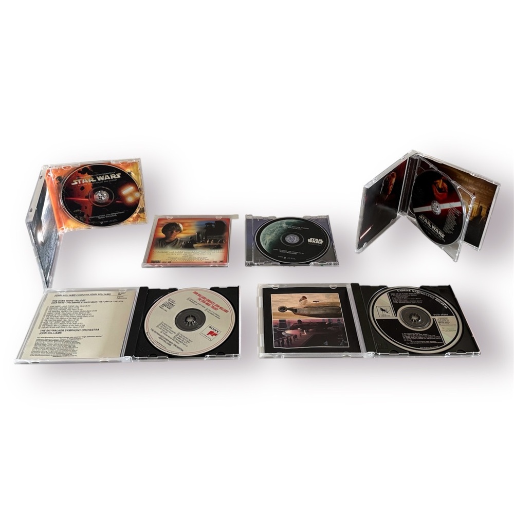 🛍️SALE🛍️ Star Wars Soundtrack Musics by John Williams (Set of 5 Audio CD) - Picture 4 of 11